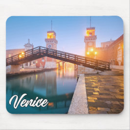 Ikonische Stadt Venedig, Italien Mousepad
