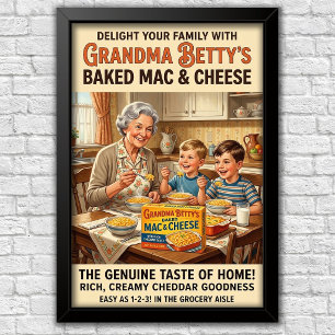 Ikonische Werbung der 1960er Jahre Poster