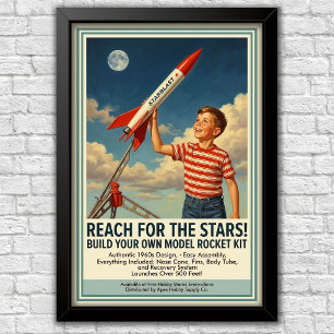 Ikonische Werbung der 1960er Jahre Poster