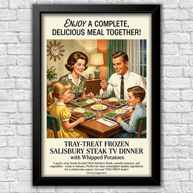 Ikonische Werbung der 1960er Jahre  Poster (Von Creator hochgeladen)