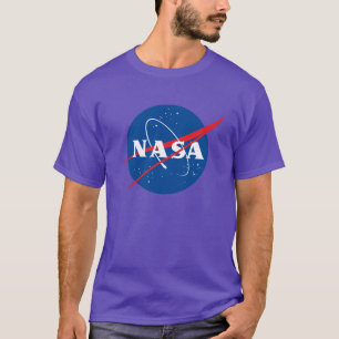 Ikonischer NASA-T - Shirt für schwere Baumwolle (N