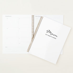 Ikonischer Spaß Geistreiche Coole Mama Minimalisti Planer