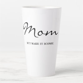 Ikonischer Spaß Witzige Coole Mama Latte Tasse