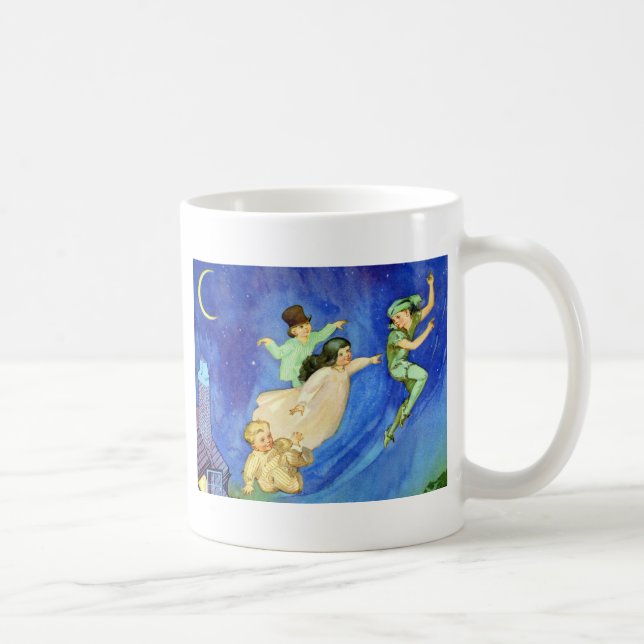 IKONISCHES BILD AUS PETER PAN KAFFEETASSE (Rechts)