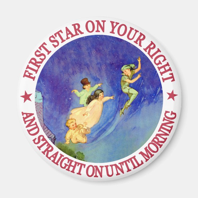 IKONISCHES BILD AUS PETER PAN MAGNET (Vorne)