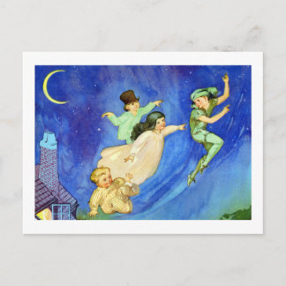 IKONISCHES BILD AUS PETER PAN POSTKARTE