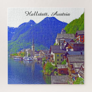 Ikonisches Hallstatt, Österreich Puzzle
