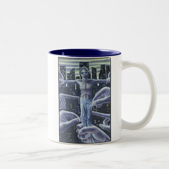 Ikonoklast Zweifarbige Tasse (Rechts)