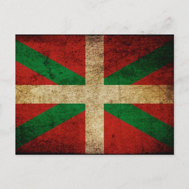 Ikurriña antigua postkarte (Vorderseite)