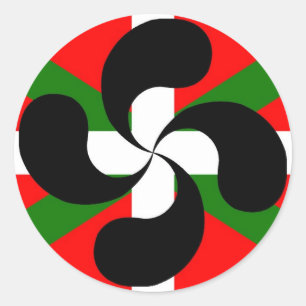 IKURRINA-LAUBURU RUNDER AUFKLEBER