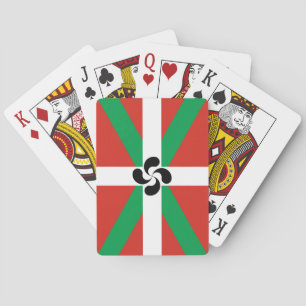 Ikurriña mit Lauburu-Symbol Spielkarten