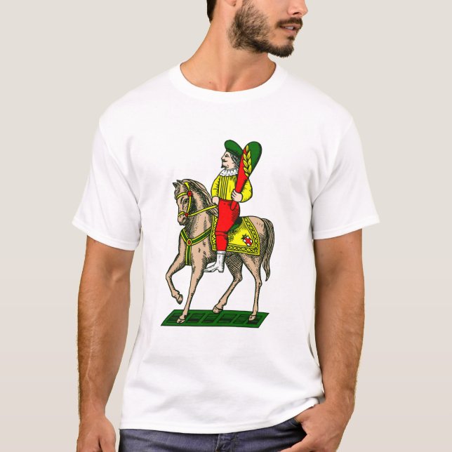Il cavaliere di bastoni T-Shirt (Vorderseite)