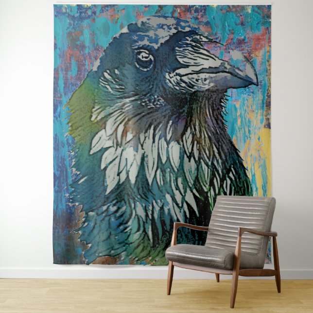 Il corvo wandteppich (Beispiel)