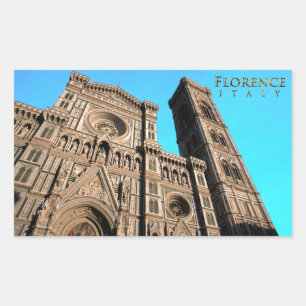 Il Duomo di Firenze Rechteckiger Aufkleber