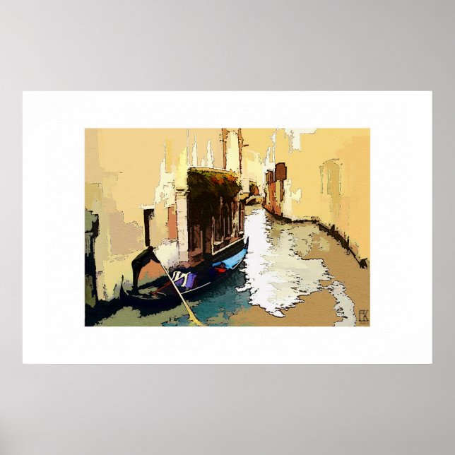 il gondoliere poster (Vorne)