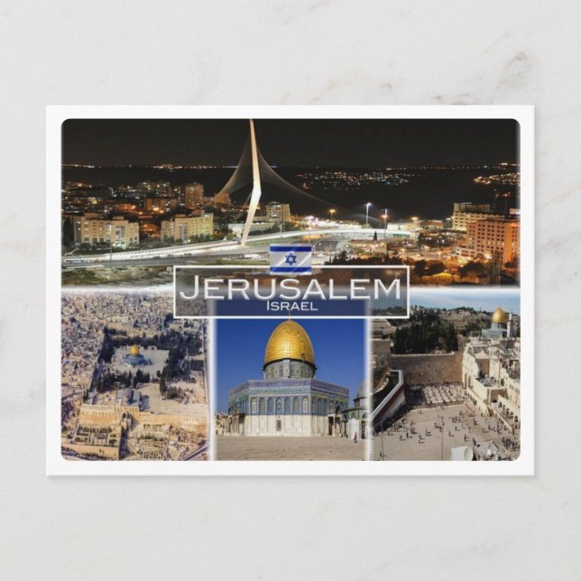 IL Israel - Jerusalem - Postkarte (Vorderseite)