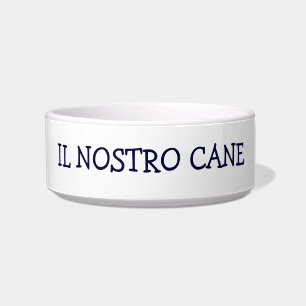 "IL NOSTRO CANE" UNSERES HUNDERT-ITALIENISCHEN BOW NAPF
