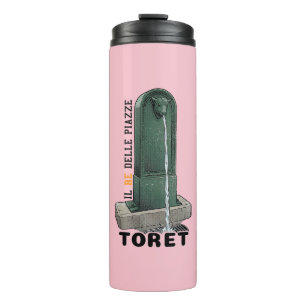Il Re Delle Piazze - TORET TORINO Vintage Brunnen Thermosbecher