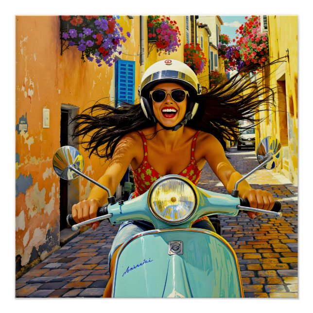  „Il riso del vento“ (Das Lachen des Windes) Poster (Vorderseite)