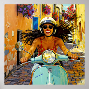 „Il riso del vento“ (Das Lachen des Windes) Poster