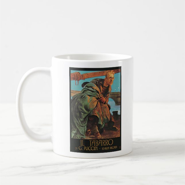 Il Tabarro (Giacomo Puccini) Kaffeetasse (Links)