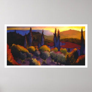 IL tramonto DA-Casa-Sorgfalt Poster