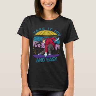 Il und einfach - Snowboarden - Skifahren - Ski T-Shirt