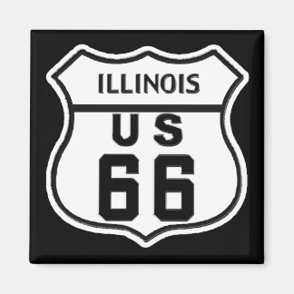 IL US-STRASSE 66 MAGNET