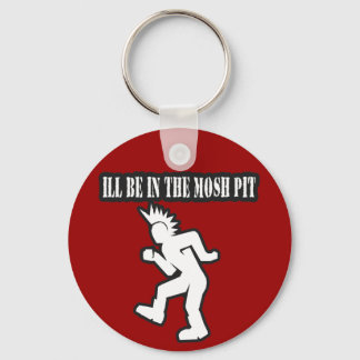 ILBE IN THE MOSH PIT Punk Rock Typ in Girls Schlüsselanhänger