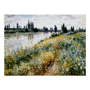Ile aux Fleurs bei Vétheuil Poster