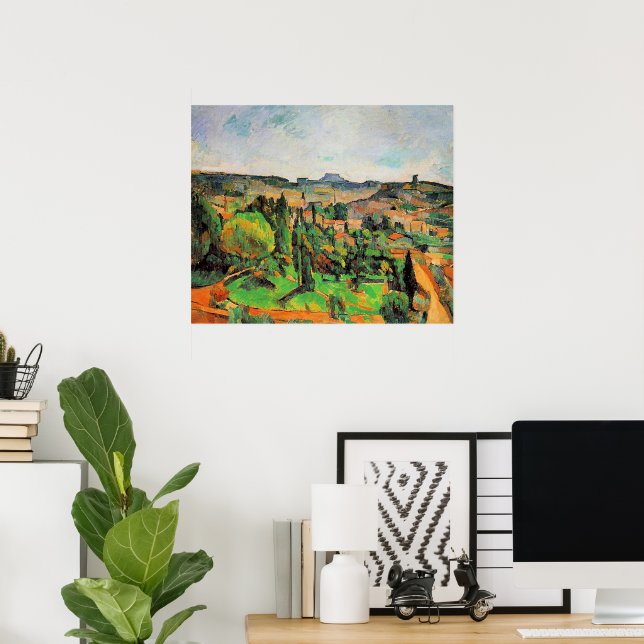 Ile de France Landschaft, feine Kunst, Poster (Heimbüro)