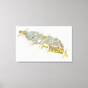 Ile-de-la-Cite Paris Frankreich Leinwanddruck