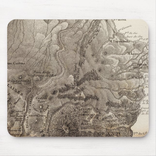 Ile de Mascareigne Mousepad (Vorne)