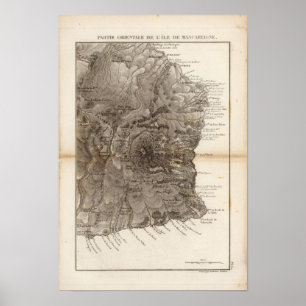 Ile de Mascareigne Poster