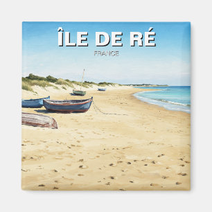 Île de Ré France Travel Magnet