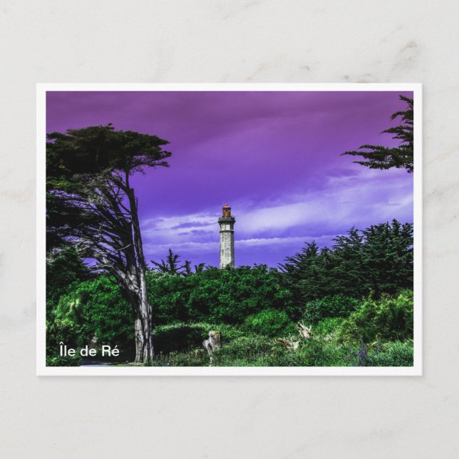 Île de Ré Frankreich Postkarte (Vorderseite)