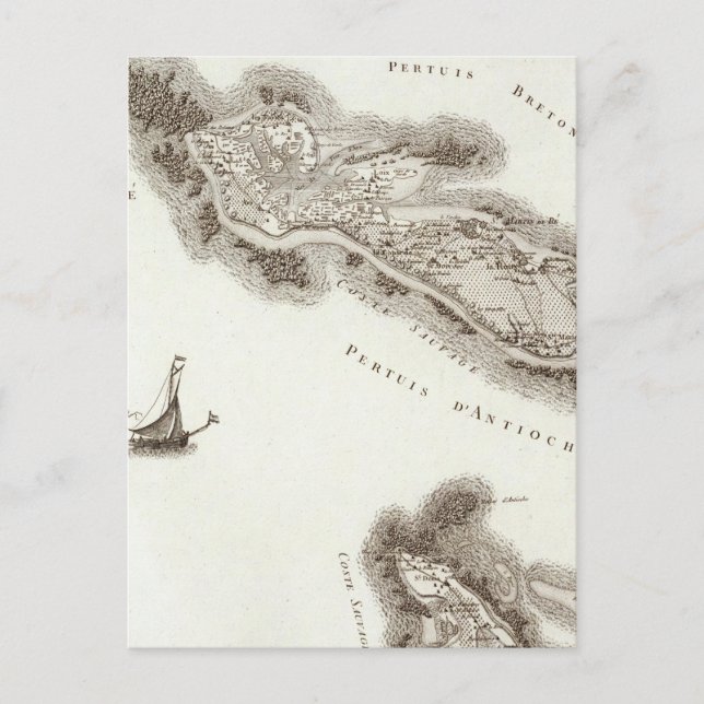 Ile de Re Postkarte (Vorderseite)