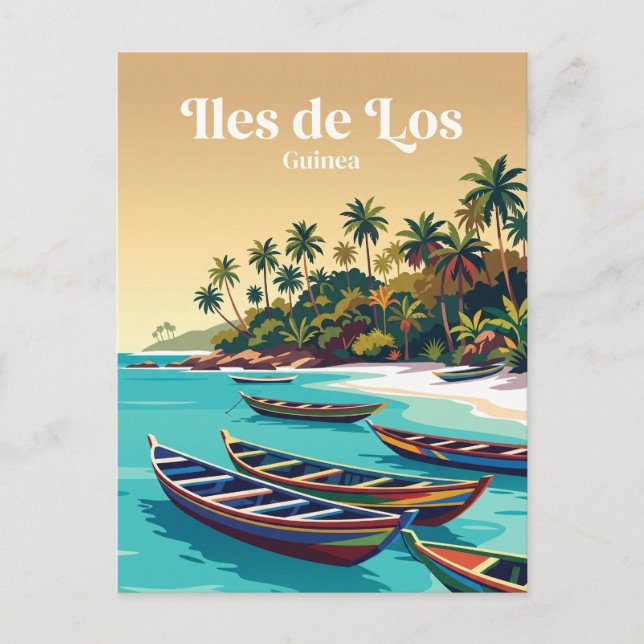Îles de Los Guinea Postkarte (Vorderseite)