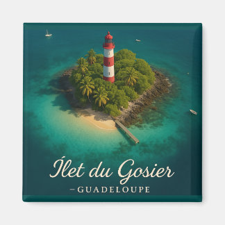 Îlet du Gosier Guadeloupe Magnet