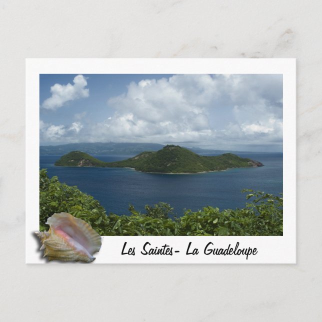 Ilets cabri - Les Saintes - Guadeloupes Postkarte (Vorderseite)