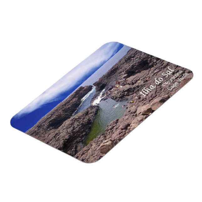 Ilha do Sal - Naturpark Buracona - Magnet (Linke Seite)