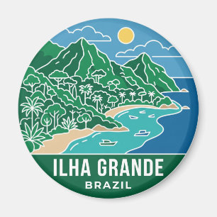 Ilha Grande Brasilien Magnet
