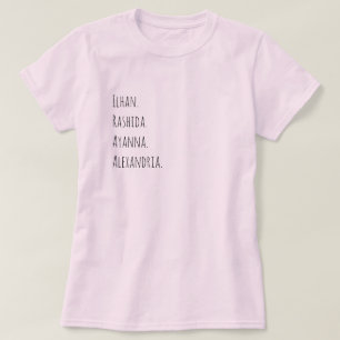 Ilhan. Ayanna. Rashida. Alexandria T-Shirt