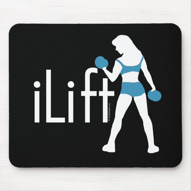 ilift - Frau Mousepad (Vorne)