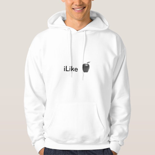 iLike Apple Hoodie (Vorderseite)