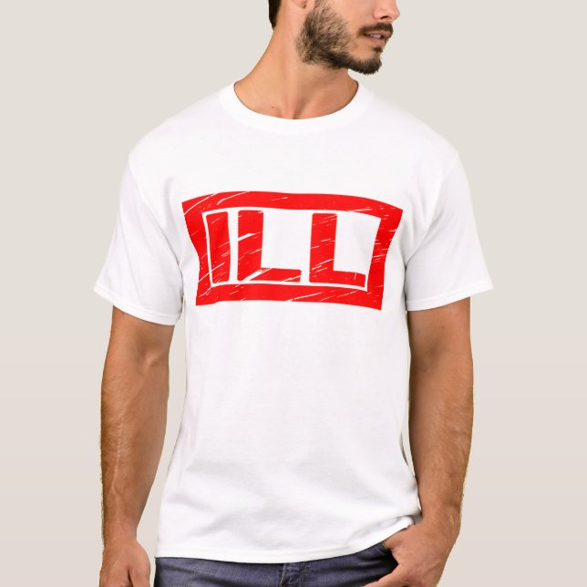 Ill Briefmarke T-Shirt (Vorderseite)