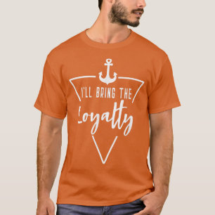 Ill bringt die Treue Bride Bridesmaid Boot Beach T-Shirt