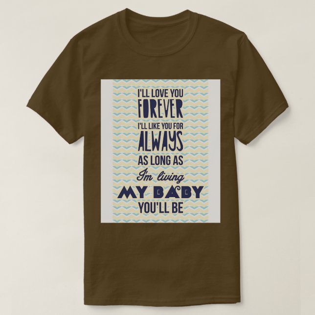 Ill Liebe für immer 1 T-Shirt (Design vorne)
