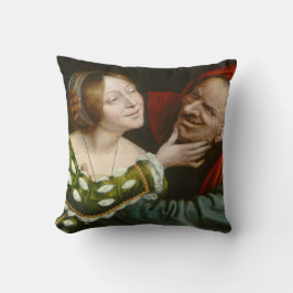 Ill-Matched Lovers (von Quentin Massys) Kissen