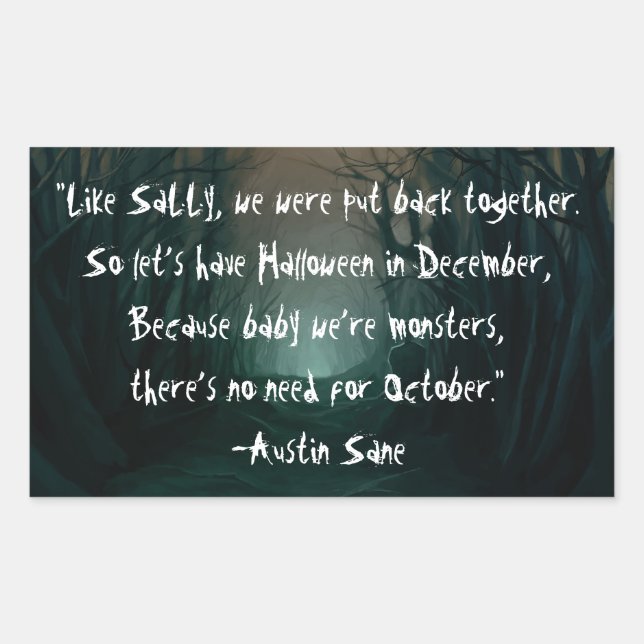 "ILL Scene Quote"-Sticker #2 Rechteckiger Aufkleber (Vorderseite)